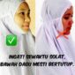 dagu_wanita_harus_ditutupi_Ketika_solat